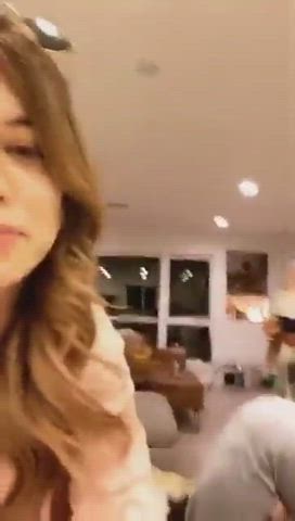 pretty Erotic Nipples Porn GIF