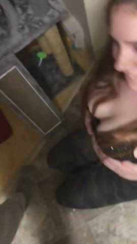 Amateur Blowbang blowjob Double blowjob Interracial hispanic OnlyFans Riding Sex Porn GIF