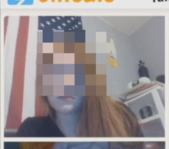 18 Years older massive boobs Reaction red hair Webcam Porn GIF