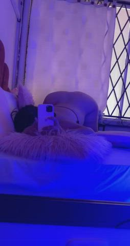 Amateur BBW big behind Bouncing Camgirl Chubby Doggystyle latina NSFW Porn GIF