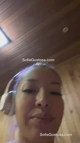 monstrous boobies Caught Flashing latina Natural boobs OnlyFans Public SofieGoneWild r/CaughtPublic Porn GIF