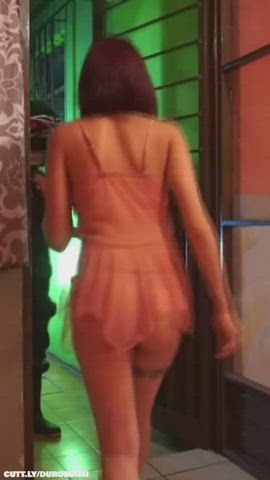 Amateur Delivery Exhibitionist Exposed Freeuse Public Sex Standing Doggy Stranger Porn GIF