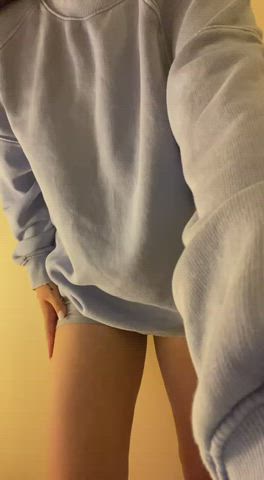 Amateur behind big ass Porn GIF