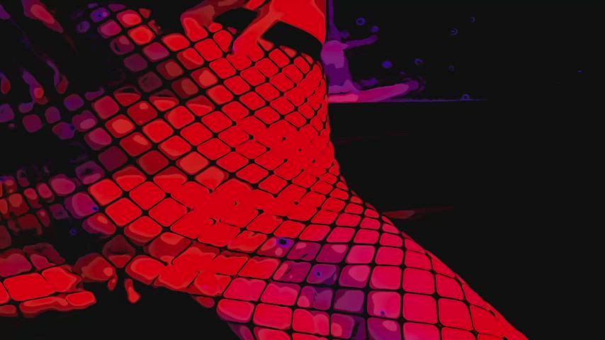 Animation Art Autumn Orchid Cartoon Fishnet Masturbating pussy Slow Motion Tease Trailer Porn GIF