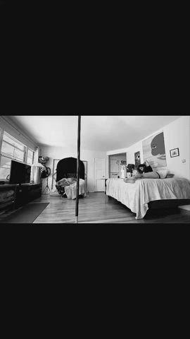 Bored And Ignored MILF Mom OnlyFans Pole Dance Son Strip Porn GIF