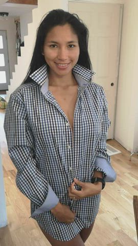 Amateur big titties tits latina Long Hair Natural melons Nipples petite teen Porn GIF