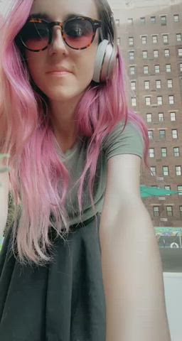 Exhibitionism Exhibitionist Flashing Outdoor Pool Public vagina breasts r/CaughtPublic Porn GIF