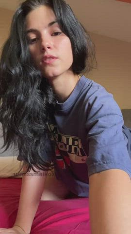 vagina teen boobs Porn GIF