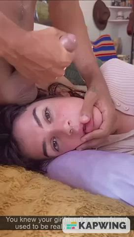 Balls Caption Cheating Cumshot Face Fuck Face Sitting Facial Porn GIF