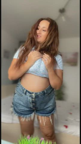 large breasts giant breasts melons Porn GIF