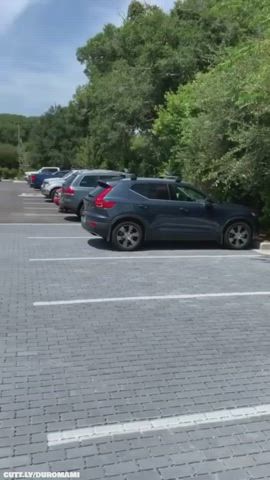 Amateur Exhibitionism Exhibitionist Exposed MILF older Nudity Public Voyeur Porn GIF