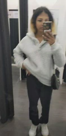 Changing Room Dressing Room Exhibitionism Exhibitionist Flashing Public Porn GIF