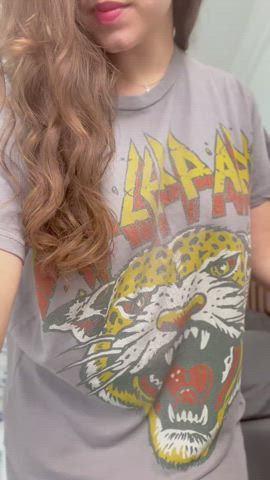 Amateur monstrous melons breasts Bouncing boobs College teenie Titty Drop Porn GIF