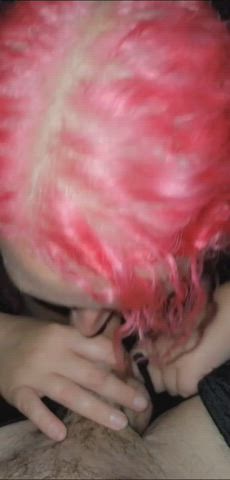 Amateur BBW oral sex rod Worship Exhibitionism Exhibitionist MILF OnlyFans Outdoor Porn GIF