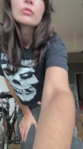 butt gigantic booty butt Brunette Curvy Hourglass lingerie fat Thong Porn GIF