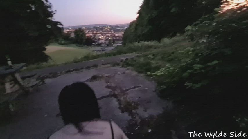 Amateur BBC enormous butt huge titties Cumshot Doggystyle POV Public Rough Porn GIF