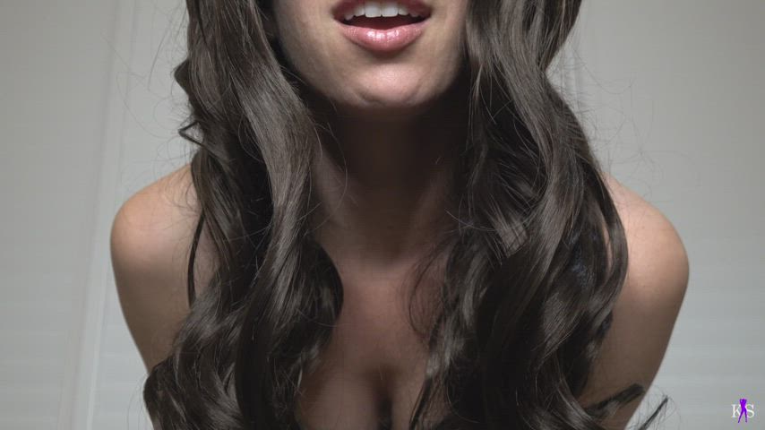 Babe Femdom silky cunt Lesbian Mistress Natural boobs POV Pegging Strap On Porn GIF