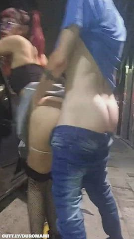 Amateur Argentinian asshole cum On butt Cumshot Exhibitionist Public Rough Sex Porn GIF