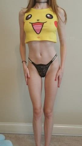 ass Barely Legal Nerd thin snatch Stripping young Thong boobs Porn GIF