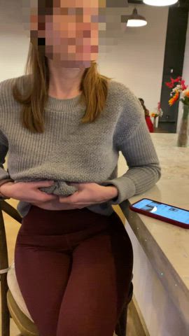 enormous breasts Busty Ghost Nipples MILF red hair titties Titty Drop ginger4play Porn GIF