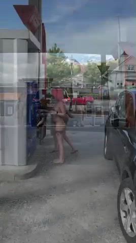 Amateur Exhibitionism Exhibitionist Exposed Friends OnlyFans Pubic Hair Voyeur r/CaughtPublic Porn GIF