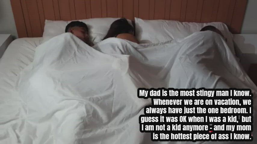 monstrous behind huge boobs Caption Family Mom Son Porn GIF