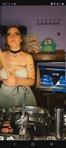 Nipslip TikTok melons Porn GIF