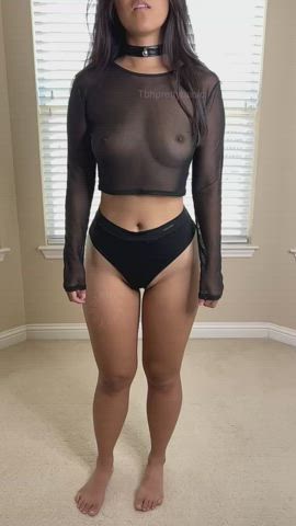 oriental See Through Clothing Slow Motion Titty Drop Porn GIF