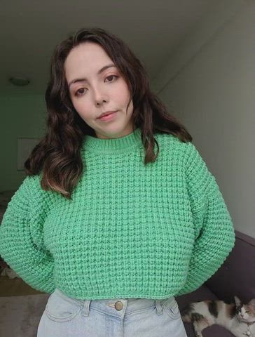 enormous titties titties sweet hispanic tits Titty Drop Porn GIF