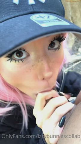 Amateur oral sex jizz In Mouth Cumshot cute OnlyFans Outdoor teenie Porn GIF