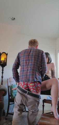 Accidental Creampie Breeding Creampie Freeuse Goth Teacher Porn GIF