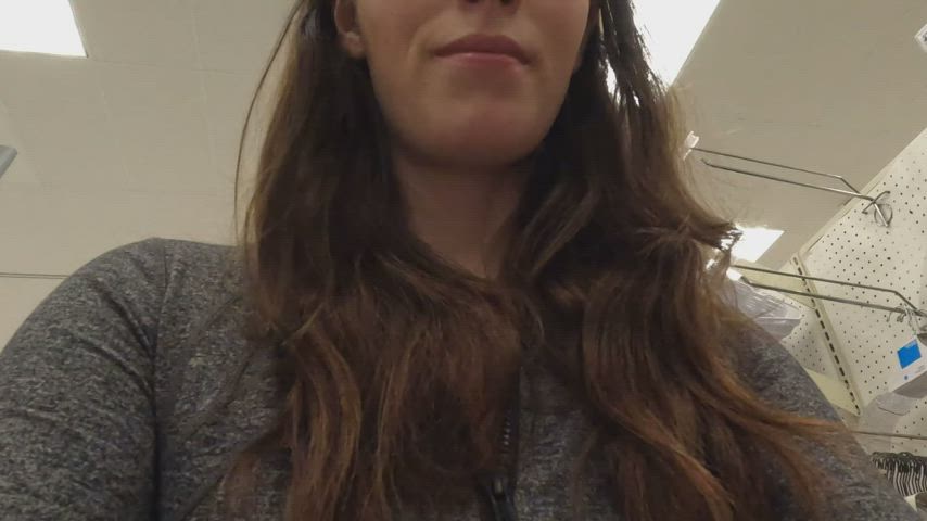 huge tits boobs Fansly Flashing huge boobies OnlyFans Public tits Porn GIF