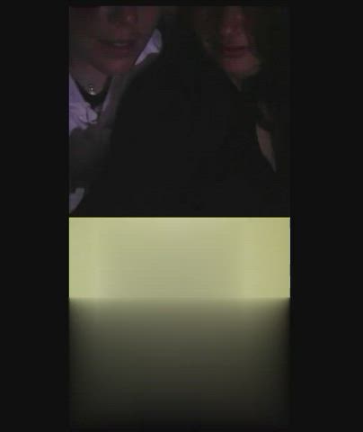 monstrous penis humongous breasts Interracial MILF Reaction Tease Webcam Porn GIF