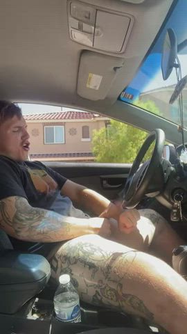 big meat Car Caught Exhibitionism Exhibitionist MILF Public Voyeur r/CaughtPublic Porn GIF