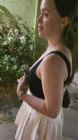 Flashing Freeuse Groping titties Porn GIF