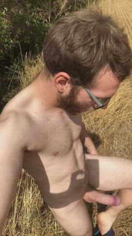 big rod Naked Natural Nude Nudity Outdoor Public Strip Porn GIF