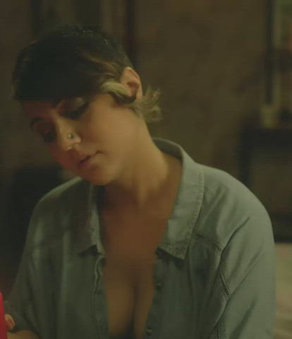 breasts Celebrity Cleavage Indian Porn GIF