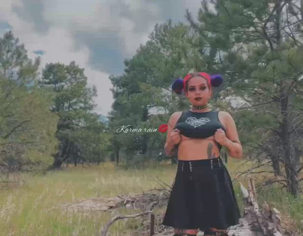 humongous titties titties black Flashing Goth slutty Natural boobies boobs Porn GIF