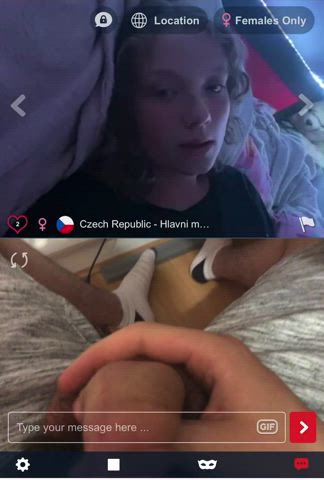 gigantic schlong penis Shock Reaction Porn GIF