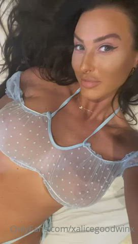 breasts Brunette boobs Porn GIF