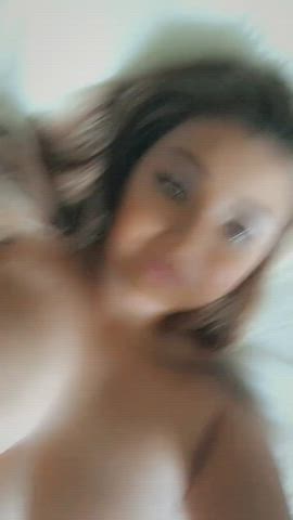 BBW huge boobies Chubby Curvy latina MILF vagina wide melons Porn GIF