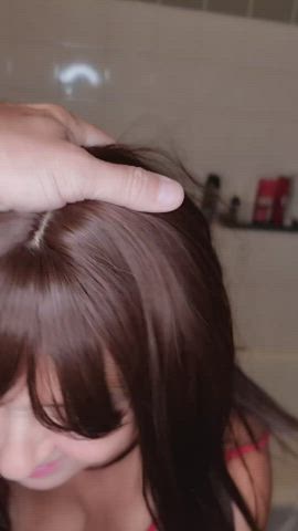 Amateur large titties Curvy Freeuse Homemade Hotwife MILF Rough fiance Porn GIF