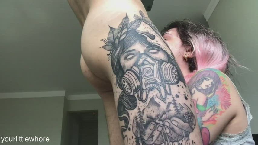 Amateur oral sex Deepthroat Face Fuck Gag Reflex Gagging Hardcore Sloppy Wet and Messy Porn GIF