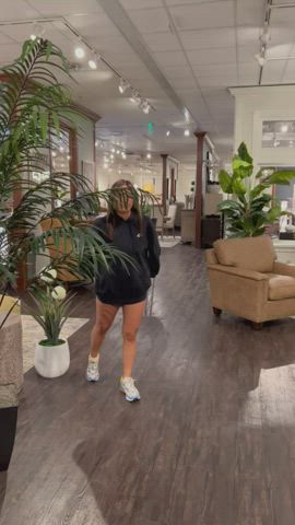 humongous boobs tits Brunette Caught Flashing skinny tits Titty Drop r/CaughtPublic Porn GIF