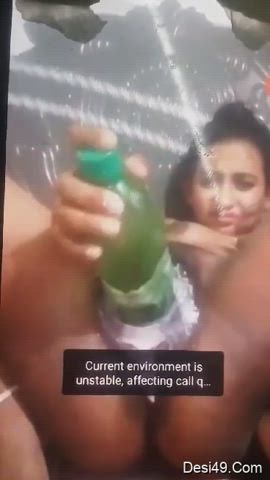 Fingering JAV lingerie Porn GIF