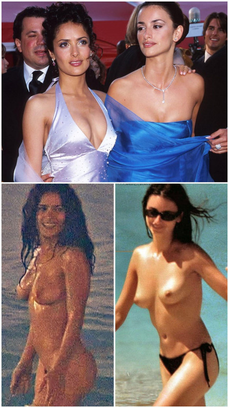 Salma Hayek Penelope Cruz Nude