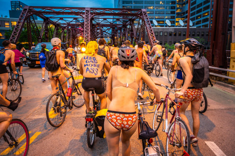 The World Naked Bike Ride Returns To In