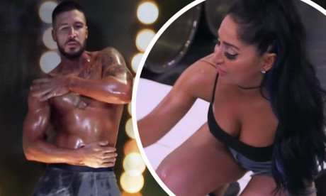 Jersey Shore Family Vacation Angelina Pivarnick Squirts Oil All Over Stripper Vinny Guadagnino Mail