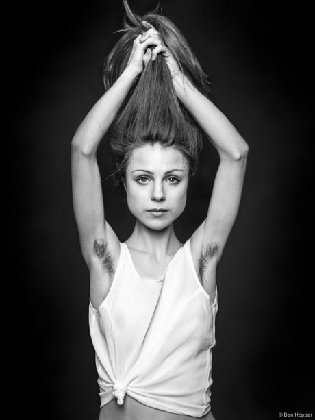 Extremely Hairy European Women Hairy Body And