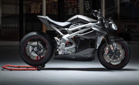 Triumph Reveals Finished Te 1 Electric Prototype Testing